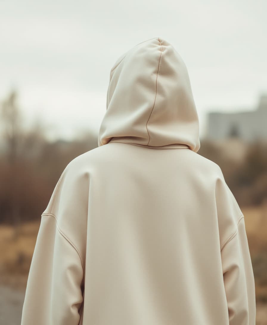 Худи с печатью и вышивкой